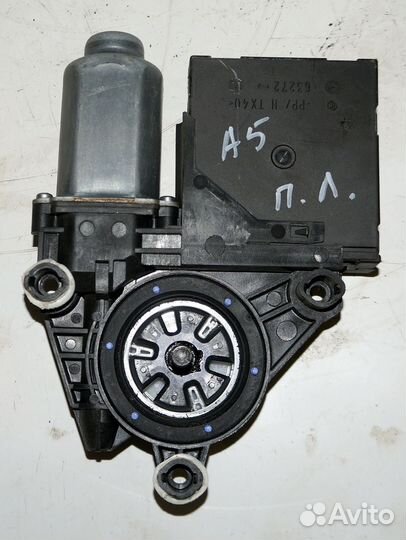 Мотор стеклопод перед лев Шкода Октавия А5