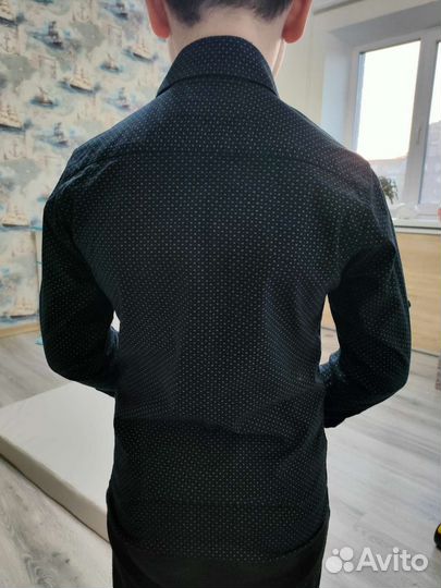 Рубашка нарядная на мальчика 128