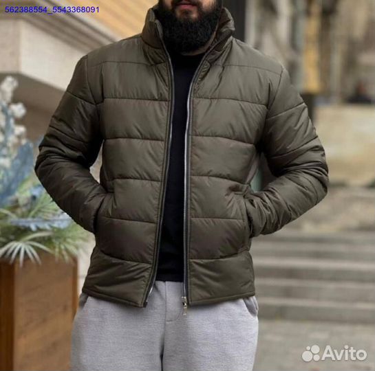 Мужская куртка стежка (все размеры) (Арт.86441)