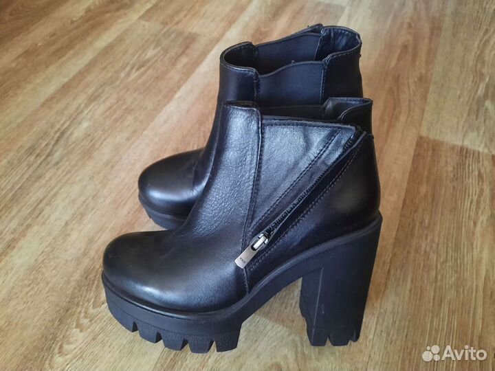 Новые Ботильоны натуральная кожа 36 размер