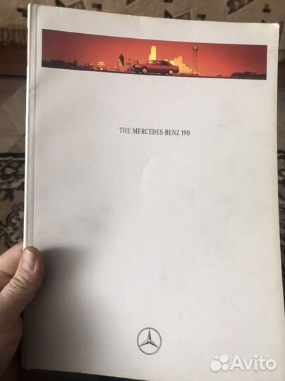 Брошюра Mercedes benz 190