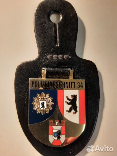 Жетон немецкий, полиция Берлина