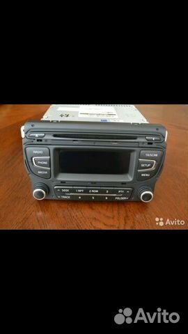 Магнитола на киа сид (Kia ceed) с рамкой