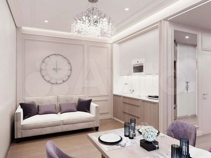 Апартаменты-студия, 45 м², 3/5 эт.