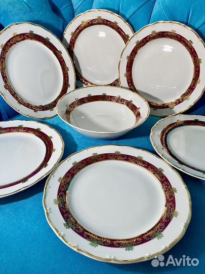 Разная фарфоровая посуда из Чехии Карловы Вары