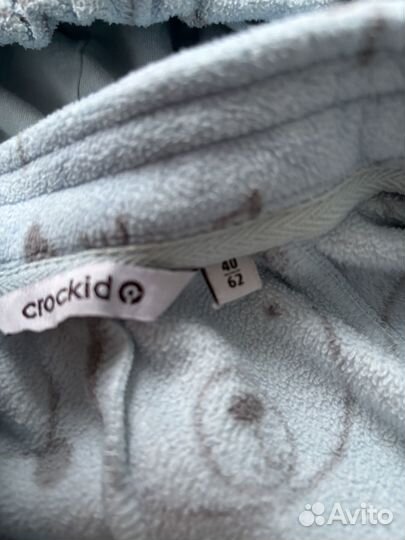 Флисовый комбинезон crockid 62