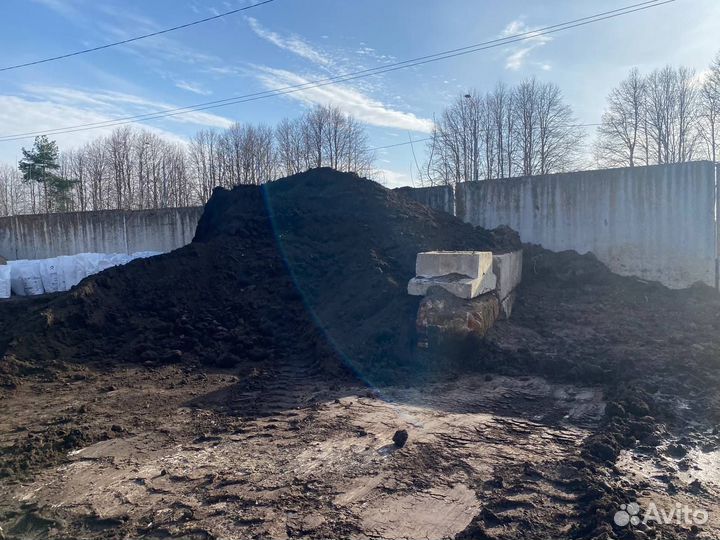 Чернозем грунт в мешках