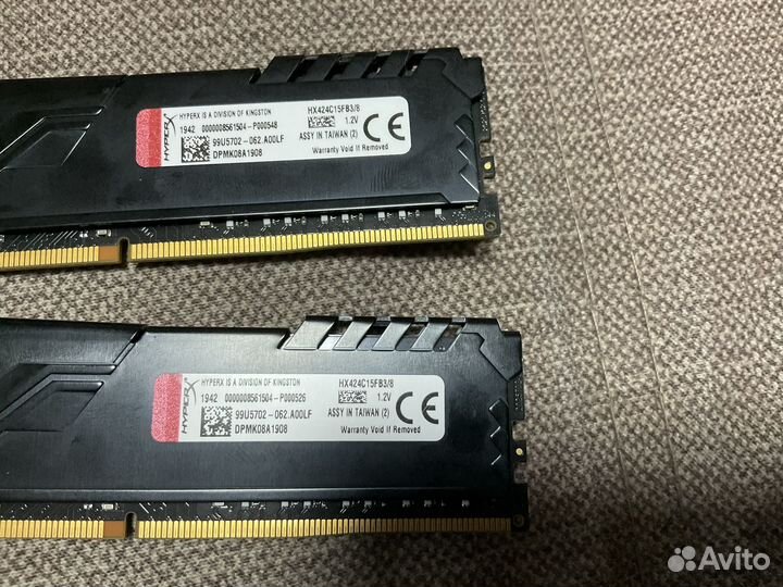 Ddr 4 16 gb hyper x fury