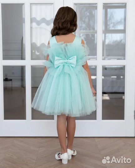 Платье праздничное для девочки, 3шт