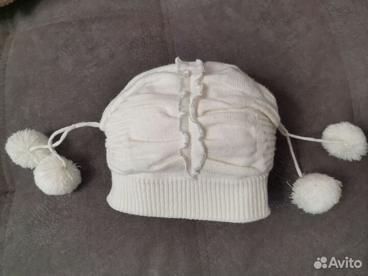 Шапки теплые для девочки 8-13 лет