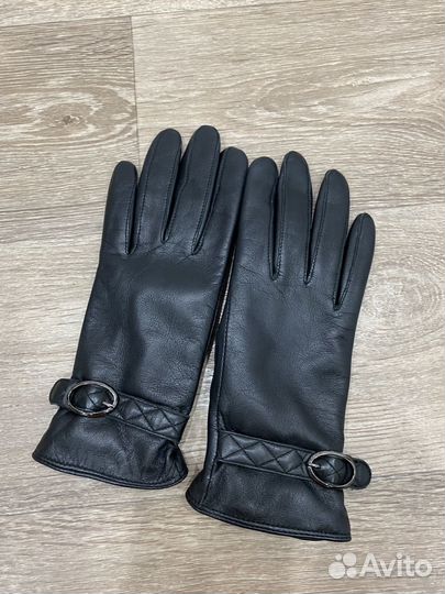 Перчатки кожаные
