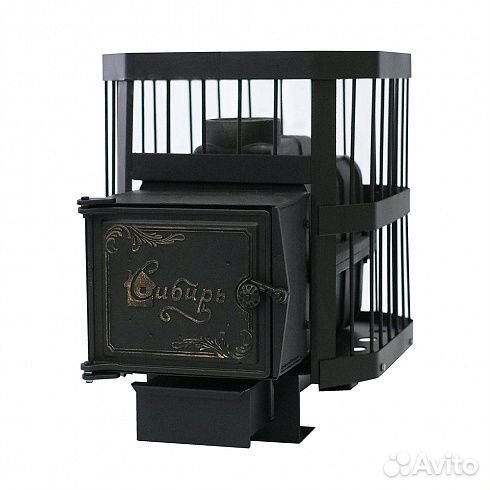 Чугунная банная печь 