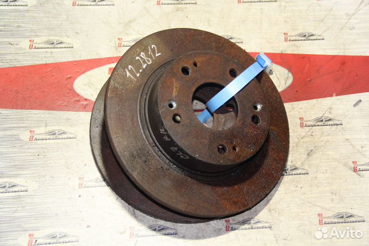 Тормозной диск зад c Honda Accord CL7 K20A