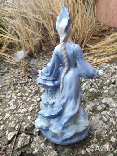 Фарфоровые статуэтки СССР хозяйка медной горы
