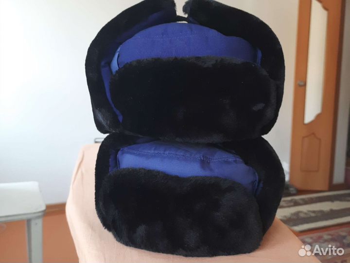 Мужская шапка ушанка