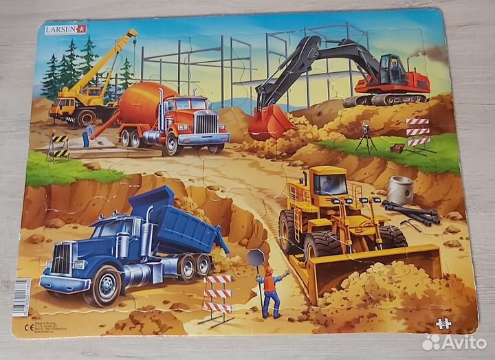 Пазлы larsen пакетом
