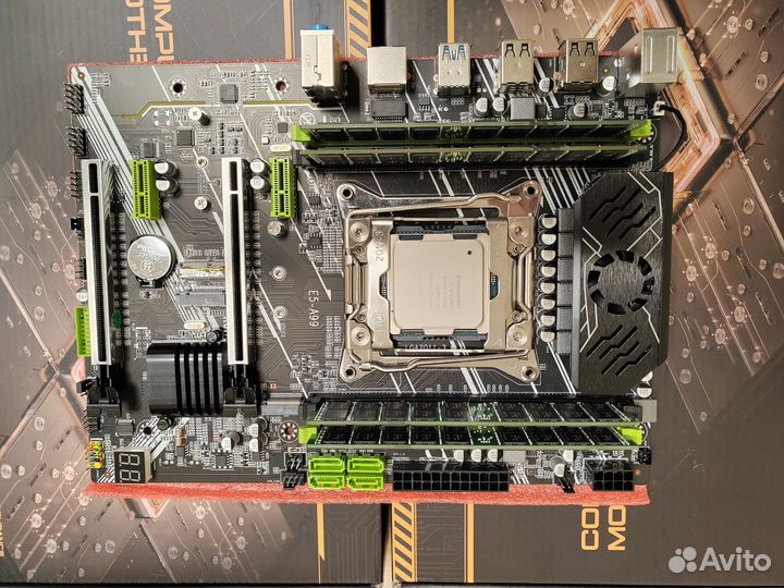 E5-2680v4 в комплекте с новой платой и ddr4