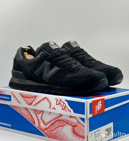 New Balance 574 black Premium