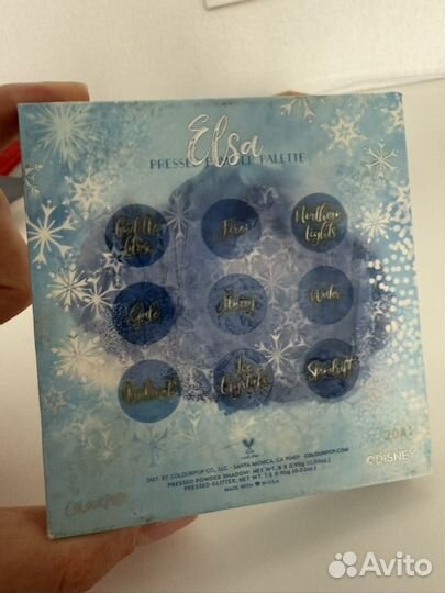 Colourpop тени эльза