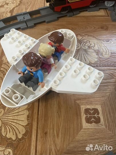 Игрушки железная дорога lego дупло оригинал