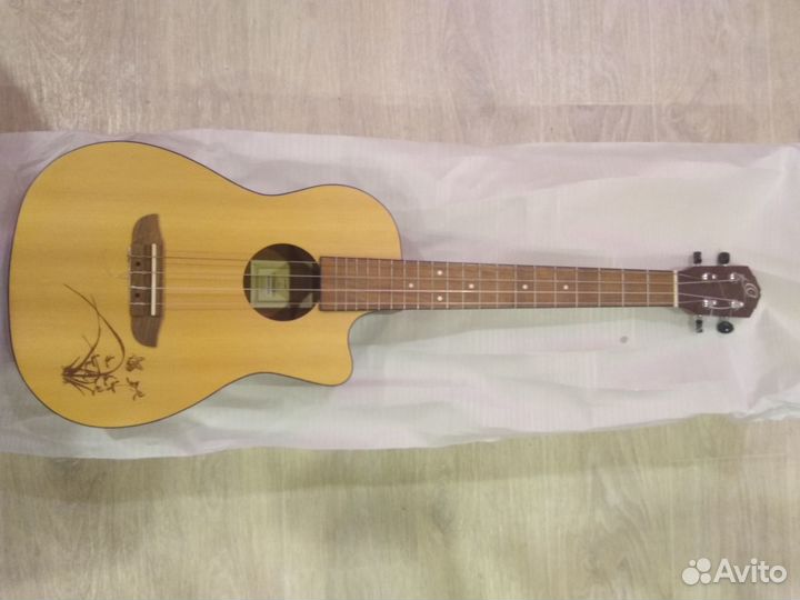 Укулеле баритон Ortega RU5CE-BA со звукоснимателем