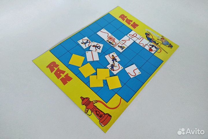 RAN Пожарные Игра из гдр. Переиздание 2019 года