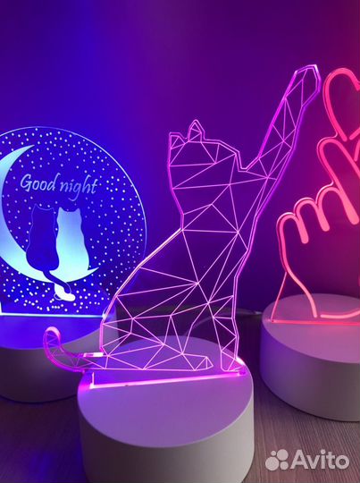3D светильник/ночник (3д светильник)