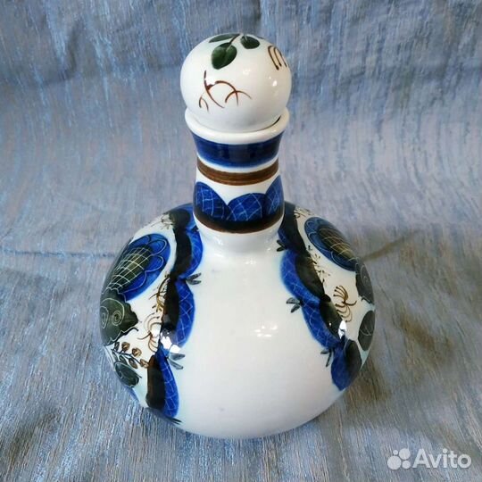 Штоф графин с рюмками СССР керамика