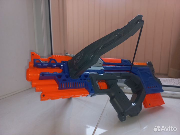 Набор бластер nerf + жилет