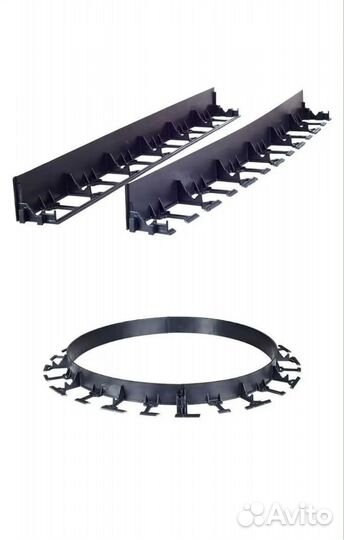 Бордюр садовый усиленный геопластборд