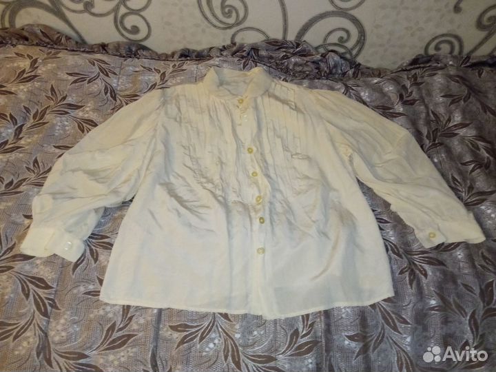 Блузка шёлковая винтаж