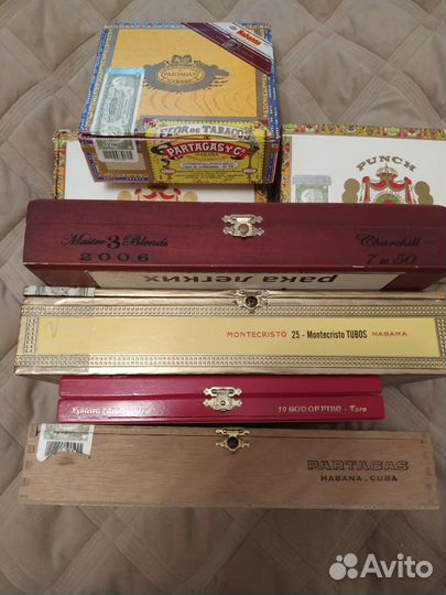 Коробка от сигар(пустая)