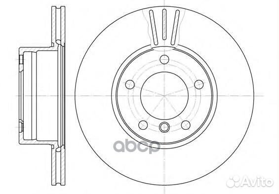 Диск тормозной 651410 Road house