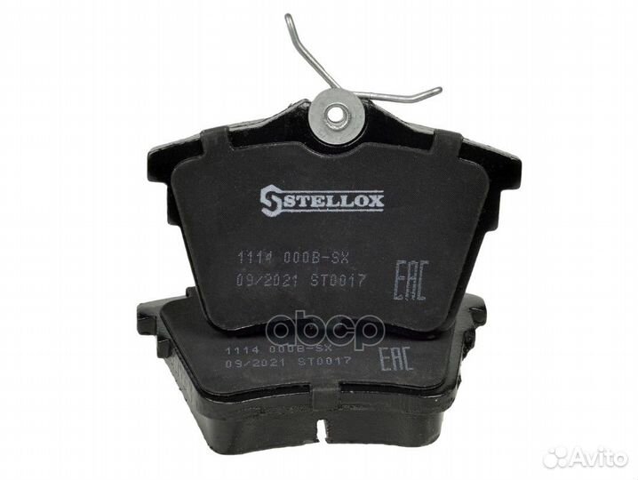 Колодки тормозные дисковые 1114 000B-SX Stellox