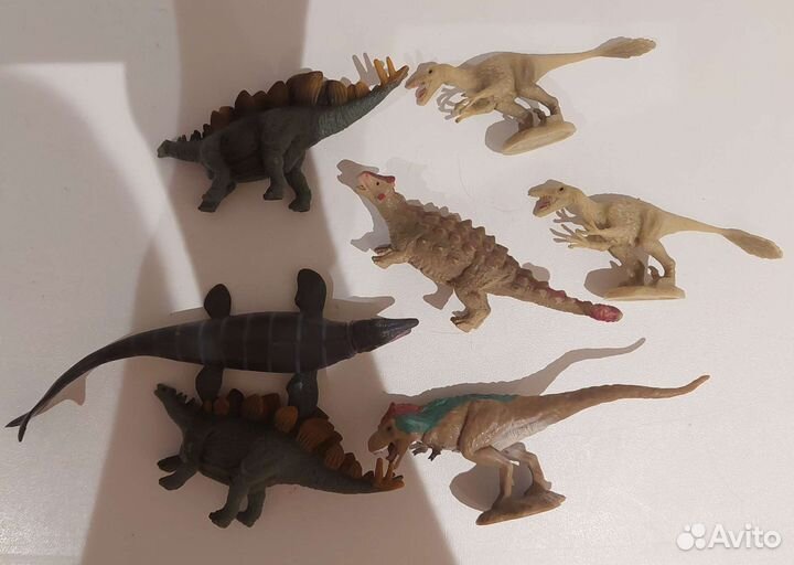 Мини динозавры, фигурки
