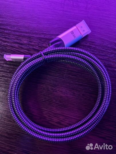 Кабель переходник Type-c - DisplayPort 8k