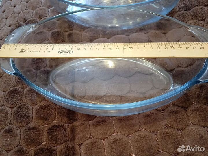 Утятница из жаропрочного стекла, новая