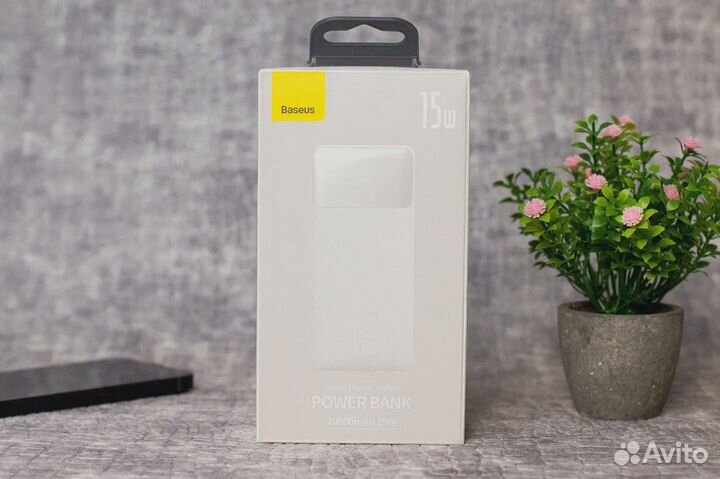 Повербанк Baseus Bipow 15W 20000 mAh