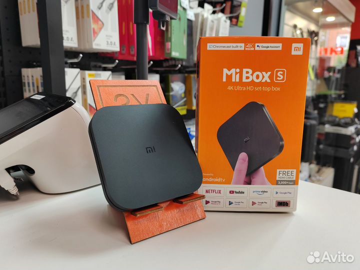 Тв-приставка Xiaomi Mi Box S 4K UHD