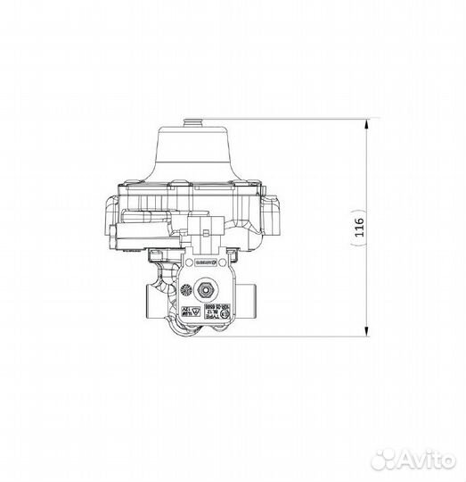 Газовый редуктор lovato NGB CNG до 220 kW