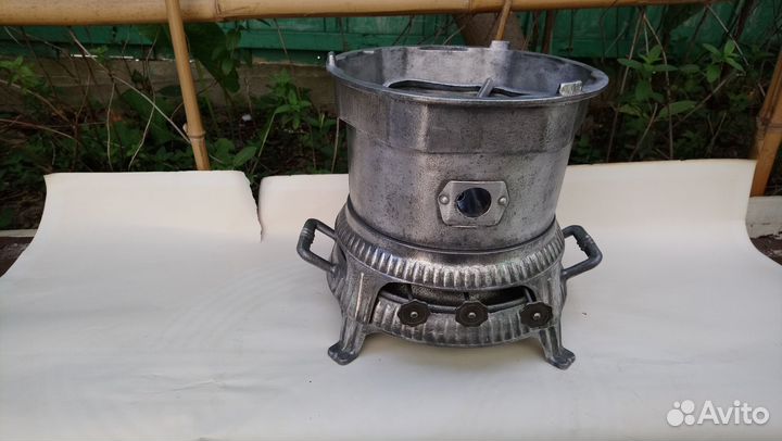 Керосинка СССР, трехфитильная