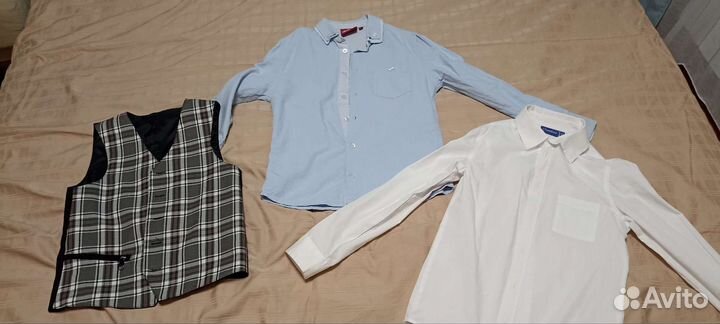 Жилетка для мальчика школьная