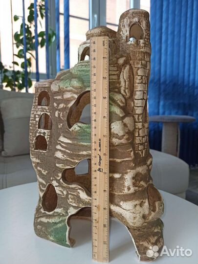 Декорация для аквариума замок