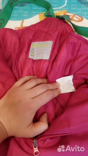 Полукомбинезон зимний для девочки 110 каймано