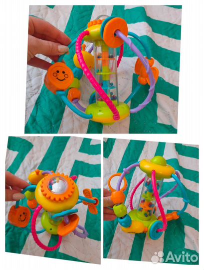 Игрушки погремушки пакетом