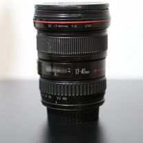 Объектив canon ef 17-40 mm 1:4 L