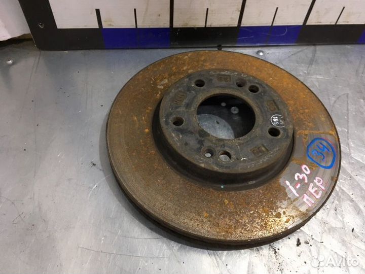 Тормозной диск передний Hyundai I30 хэтчбек G4FG