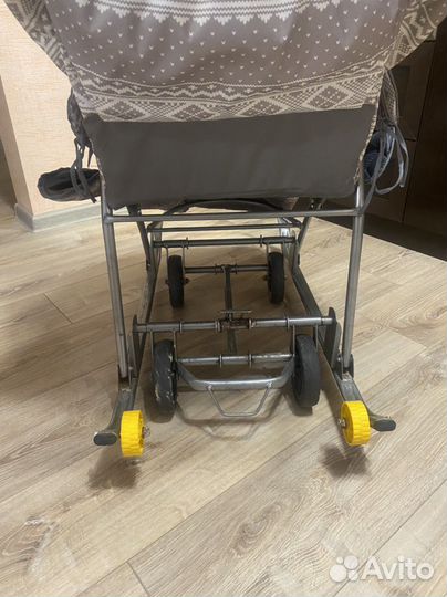 Детские санки коляска