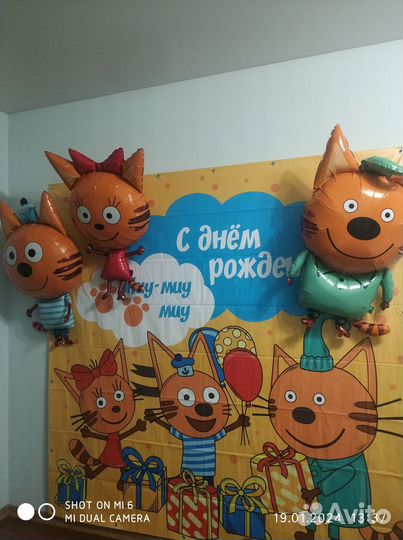 Баннер Три кота