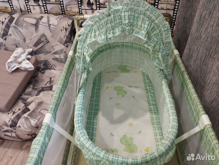 Детская кроватка люлька